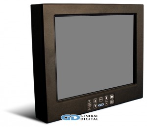Figure 1 - LCD monitor with a 50 percent gray screen