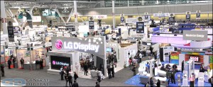 A view of the 2012 SID trade show floor