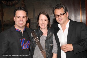 Giovanny, Sarah and Raf at The Last Intervention premiere