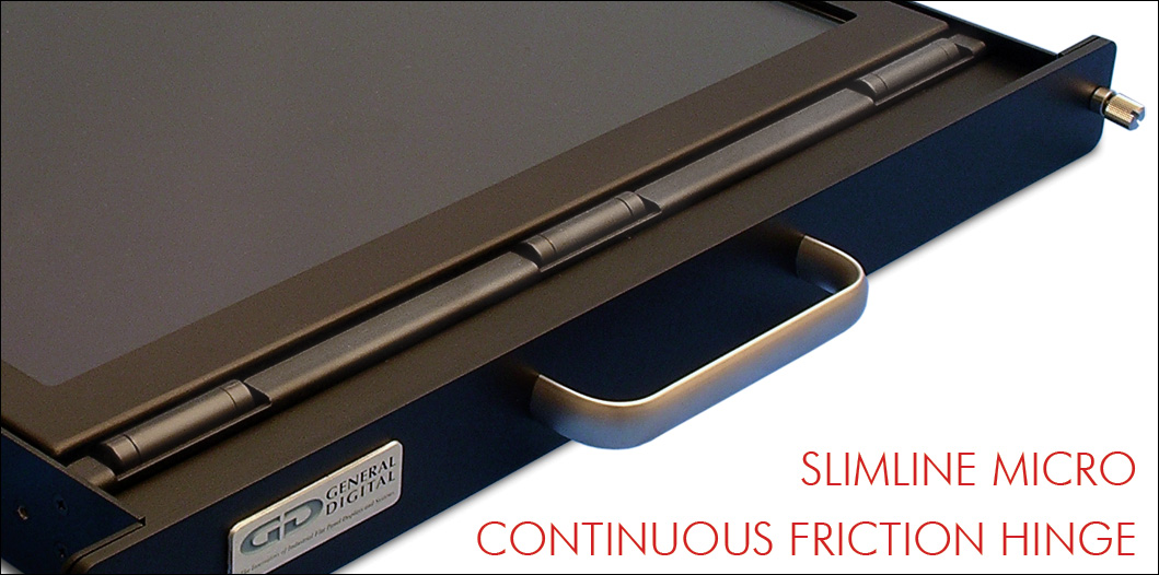 SlimLine Micro continuous friction hinge